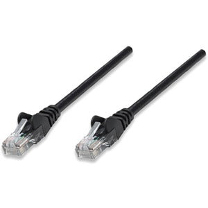 Network Patch Cable, Cat6, 5m, Black, CCA, U/UTP, PVC, RJ45, Gold Plated Contacts, Snagless, Booted, Lifetime Warranty - 343350