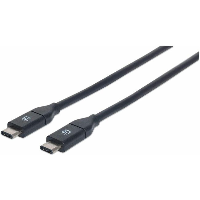 USB-C to USB-C Cable, 1m, Male to Male, 10 Gbps (USB 3.2 Gen2 aka USB 3.1), 3A (fast charging), SuperSpeed+ USB, Black, Lifetime Warranty, Equivalent to USB31CC1M - 353526