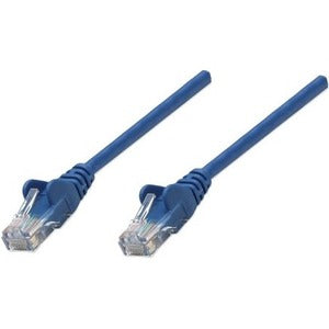 Intellinet Network Solutions Cat5e UTP Network Patch Cable, 0.5 ft (0.15 m), Blue - 347365