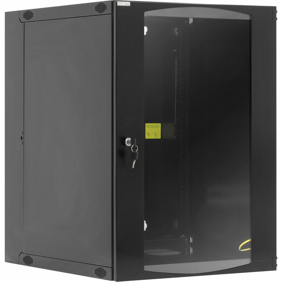 Intellinet Network Cabinet, Wall Mount (Double Section), 15U, 600mm Depth, Black, Flatpack, Max 30kg, 19" , Three Year Warranty - 713887