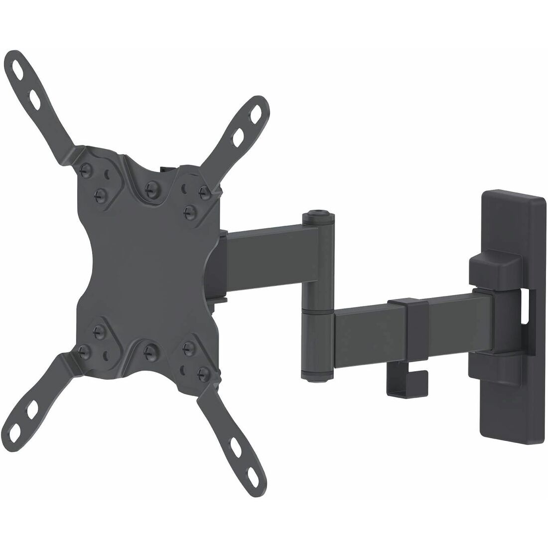 Wall Mount for TV & Monitors (Full Motion), For screens 13" to 42" , VESA compatability: all between 75x75mm and 200x200mm - check the dimensions of the four mounting holes on back of screen to ensure it fits, Max 20kg, Black, Bracket - 461405