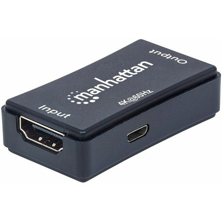 HDMI Repeater, 4K@60Hz, Active, Boosts HDMI Signal up to 40m, Black, Three Year Warranty - 207621