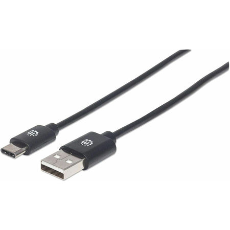 USB-C to USB-A Cable, 2m, Male to Male, 480 Mbps (USB 2.0), Hi-Speed USB, Black, Lifetime Warranty, Equivalent to USB2AC2M - 354929