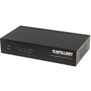 5-Port Gigabit Ethernet PoE+ Switch, 4 x PSE Ports, IEEE 802.3at/af Power over Ethernet (PoE+/PoE) Compliant, 60 W, Desktop - 561228
