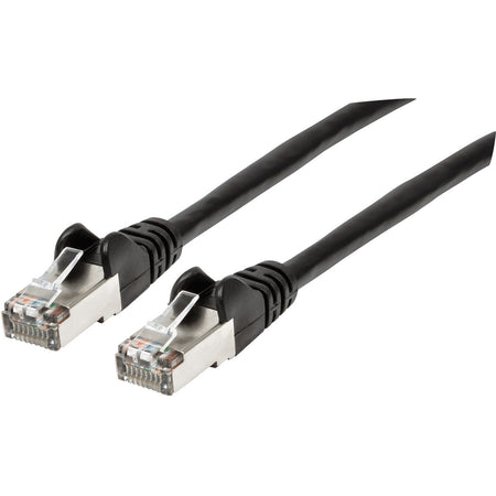 Manhattan Cat6a S/FTP Patch Cable, 1 ft., Black - 313834