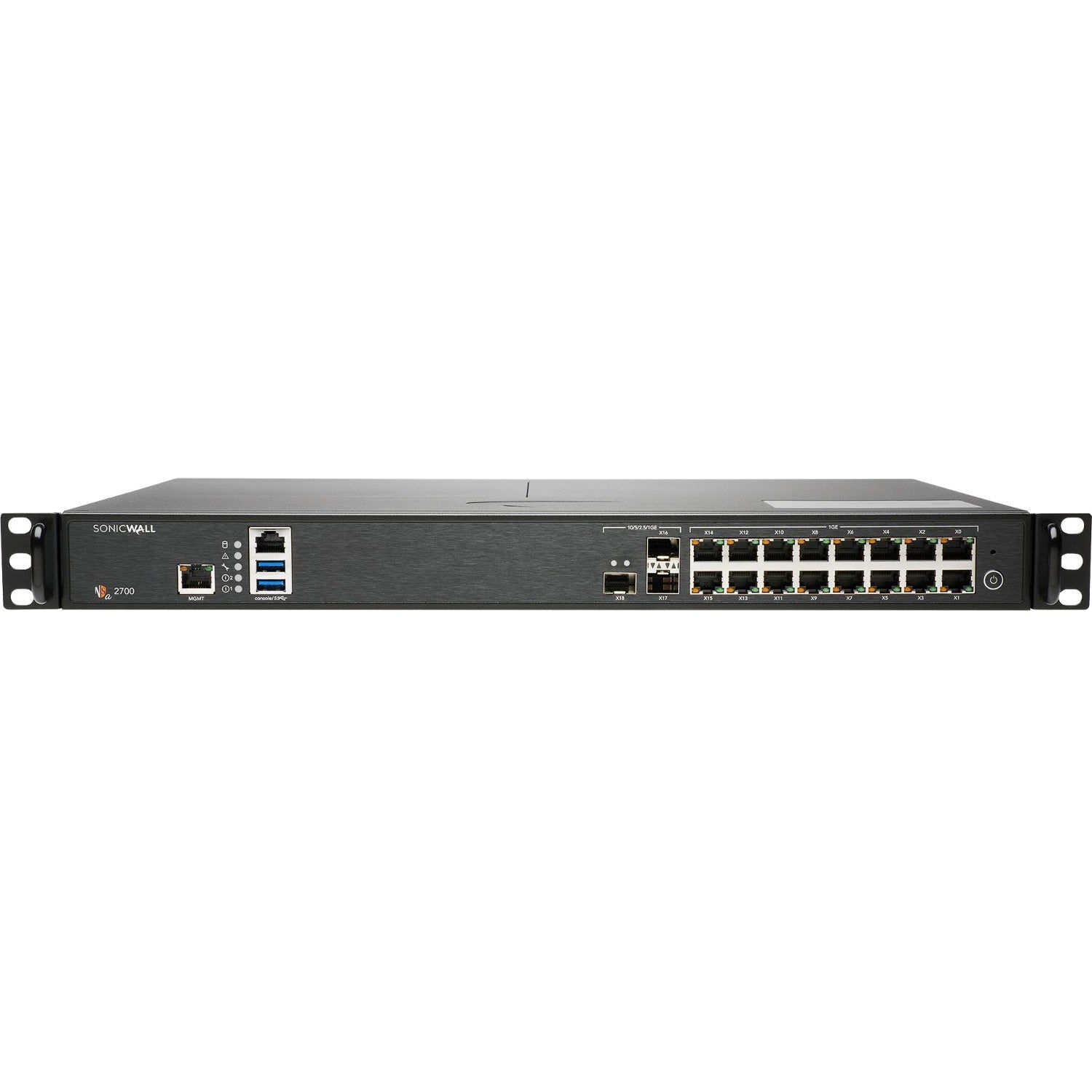 SonicWall NSA 2700 Network Security/Firewall Appliance - 02-SSC-7370