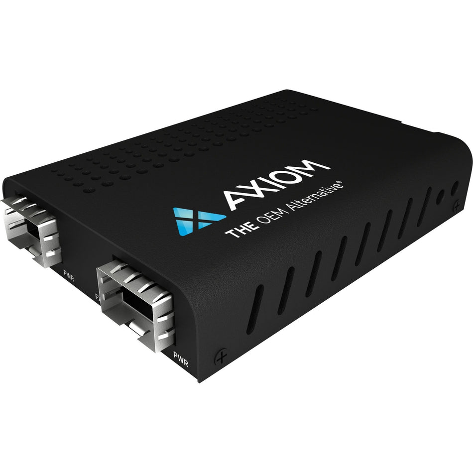 Axiom Mini 10Gbs SFP+ to SFP+ (OEO) Optical Mode Converter - MC12-SFP-AX