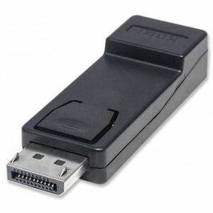 DisplayPort 1.1 to HDMI Adapter, 1080p@60Hz, Male to Female, Black, DP With Latch, Not Bi-Directional, Three Year Warranty - 151993