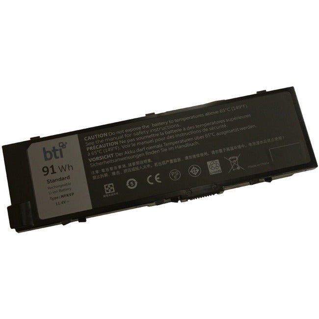 BTI 451-BBSD-BTI 11.4V 91WHR LI-ION BATTERY 451-BBSD, MFKVP, RDYCT, TWCPG PRECISION 7510, PRECISION 7520, PRECISION 7710, PRECISION 7720, PRECISION M7510, PRECISION M7710 - 451-BBSD-BTI