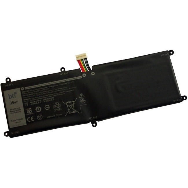 BTI VHR5P-BTI 7.6V 35WHR LI-ION BATTERY 0VHR5P, VHR5P, RFH3V, XRHWG, T04E, T04E001 LATITUDE 11 5175, LATITUDE 11 5175 TABLET, LATITUDE 11 5179, LATITUDE 11 5179 TABLET - VHR5P-BTI