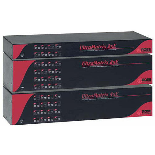 Rose Electronics UltraMatrix E-Series 2xE 8-Port KVM Switch - EP2-2X8U