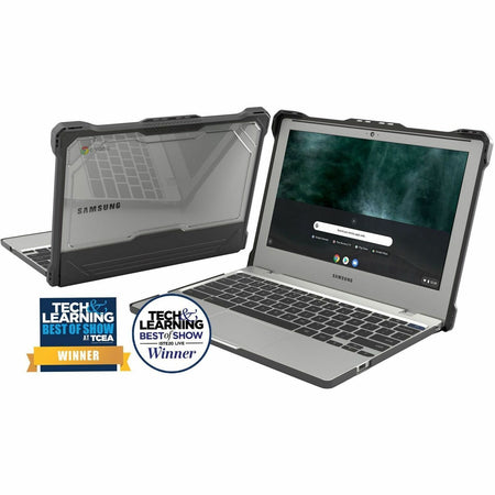 MAXCases Extreme Shell-S for Samsung Chromebook 4 11" (Black) - SS-ESS-CB4-BLK
