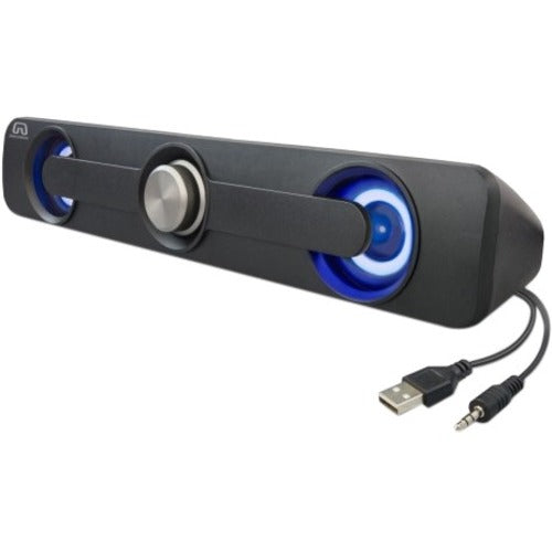 GamesterGear SY-SPK20234 2.0 Sound Bar Speaker - 5 W RMS - SY-SPK20234