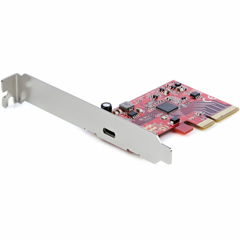 StarTech.com 1-Port USB 3.2 Gen 2x2 PCIe Card, USB-C 20Gbps PCI Express 3.0 x4 Controller, USB Type-C, Data Only, Windows/macOS/Linux, TAA - PEXUSB321C