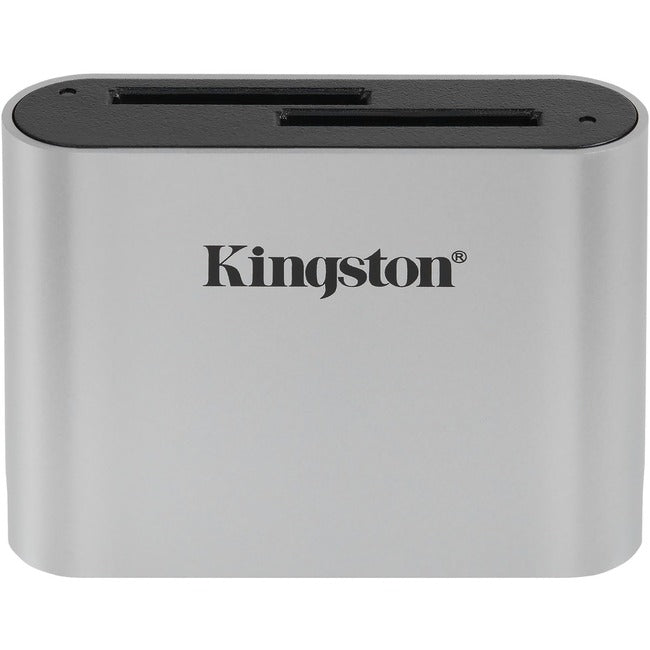 Kingston USB3.2 Gen1 Workflow Dual-Slot SDHC/SDXC UHS-II Card Reader - WFS-SD