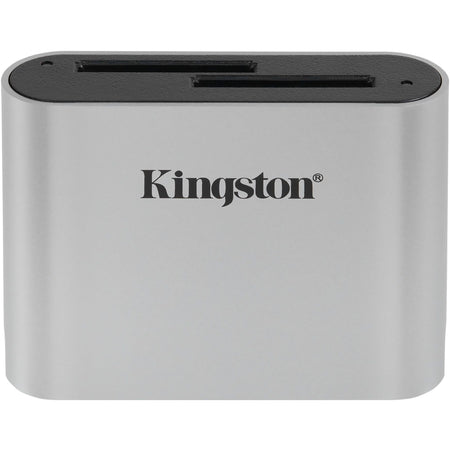 Kingston USB3.2 Gen1 Workflow Dual-Slot SDHC/SDXC UHS-II Card Reader - WFS-SD