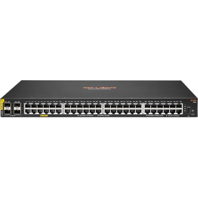 Aruba 6100 48G Class4 PoE 4SFP+ 370W Switch - JL675A#B2B