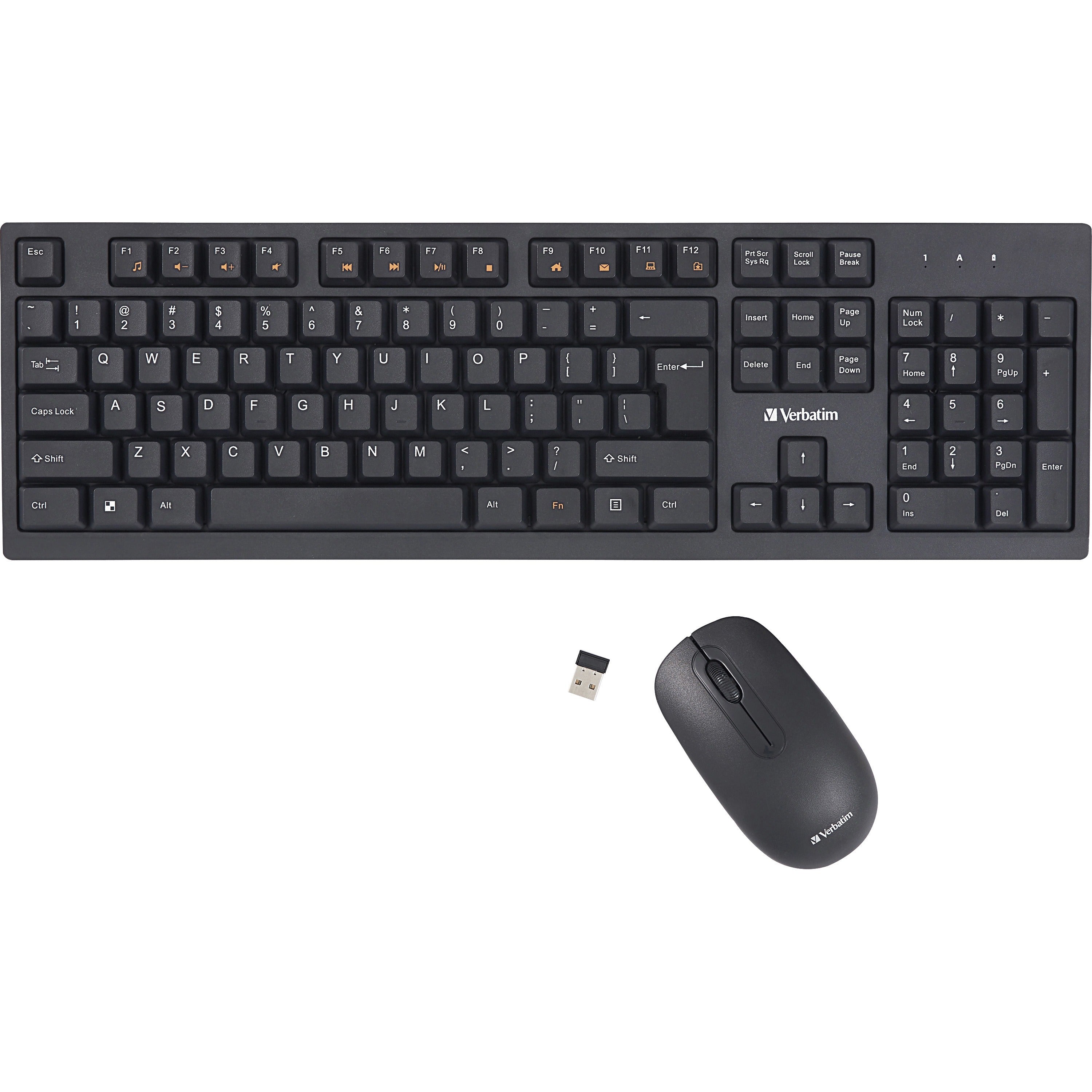 Verbatim Wireless Keyboard and Mouse - 70724