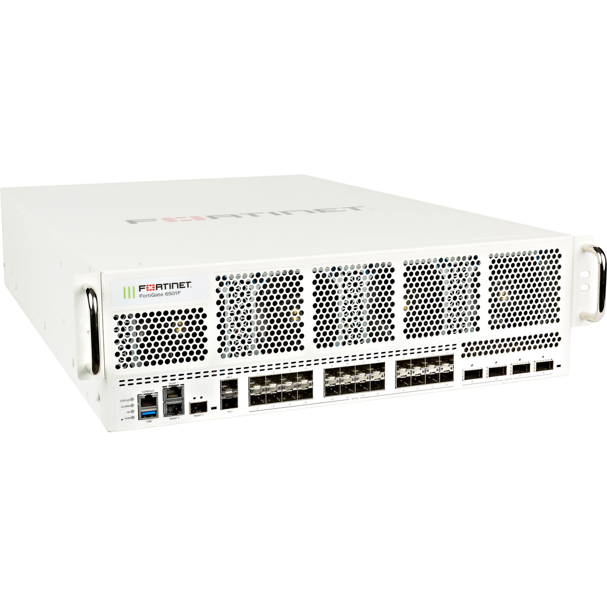 Fortinet FortiGate FG-6501F-DC Network Security/Firewall Appliance - FG-6501F-DC-BDL-950-36