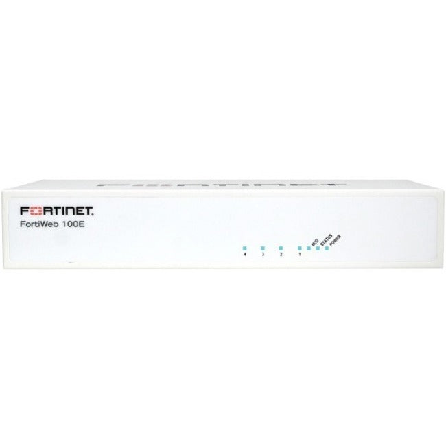 Fortinet FortiWeb FWB-100E Network Security/Firewall Appliance - FWB-100E-BDL-934-60