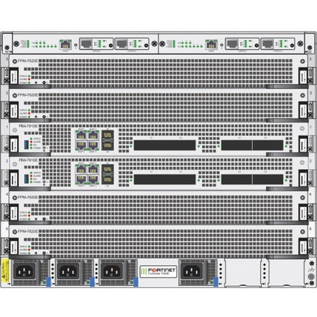 Fortinet FortiGate FG-7060E-9-DC Network Security/Firewall Appliance - FG-7060E-9-DC-BDL-950-36