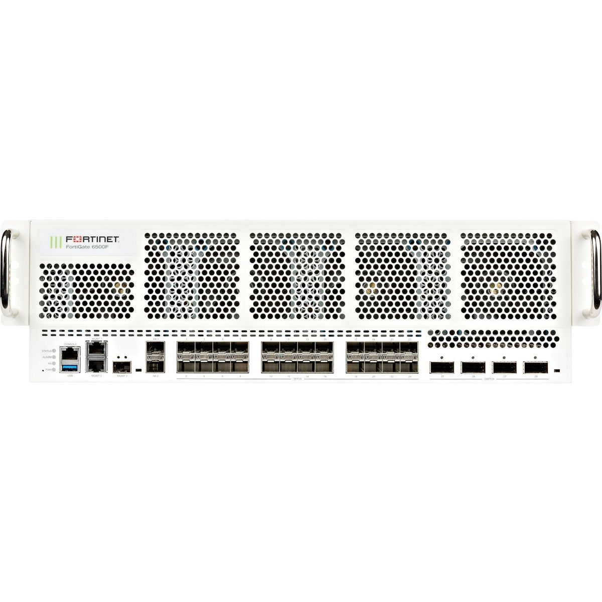 Fortinet FortiGate FG-6500F-DC Network Security/Firewall Appliance - FG-6500F-DC-BDL-950-12