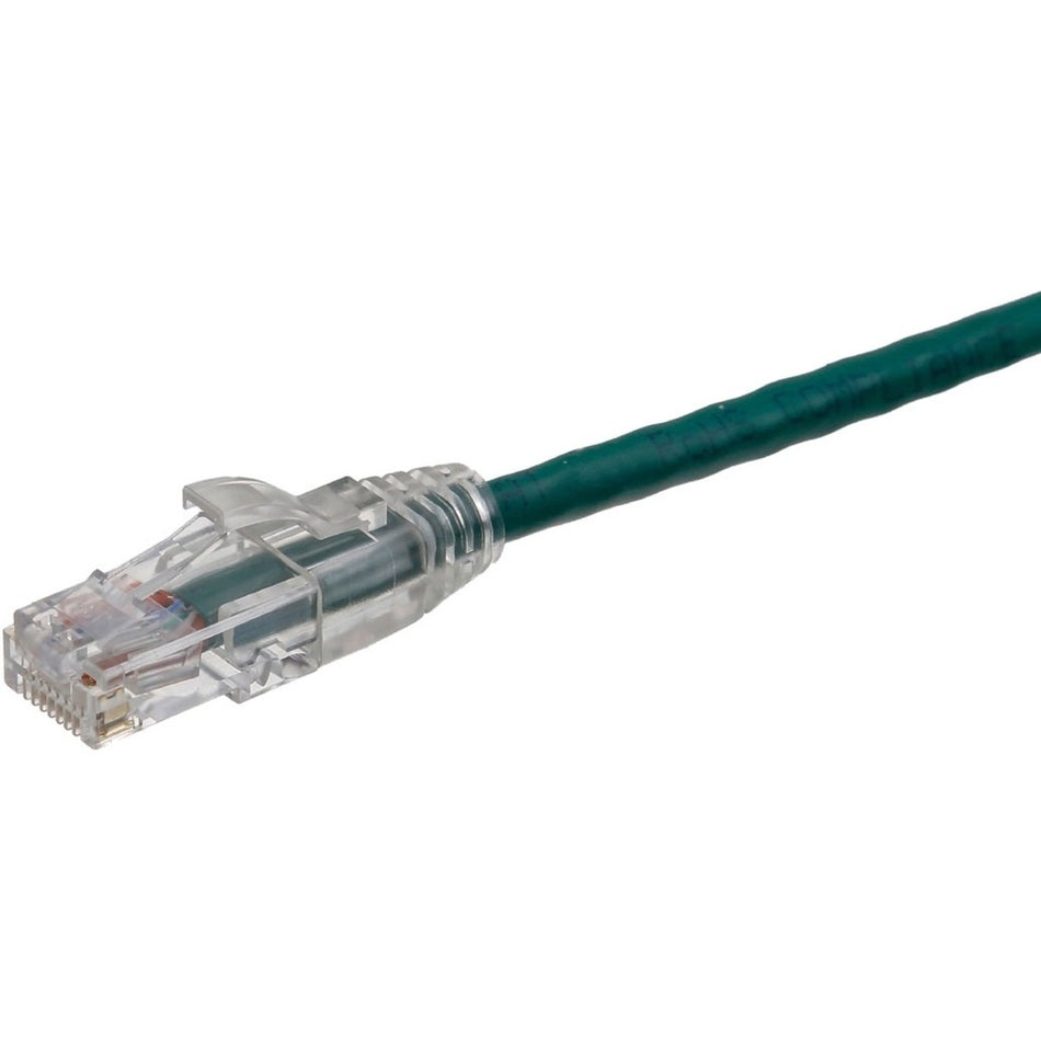 Axiom 50FT CAT6 UTP 550mhz Patch Cable Clear Snagless Boot (Green) - TAA Compliant - AXG99634