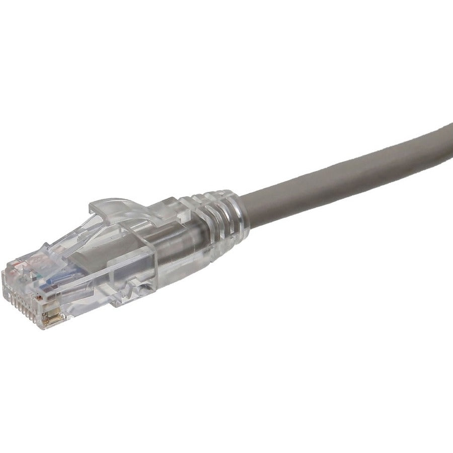 Axiom 50FT CAT6 UTP 550mhz Patch Cable Clear Snagless Boot (Gray) - TAA Compliant - AXG99616