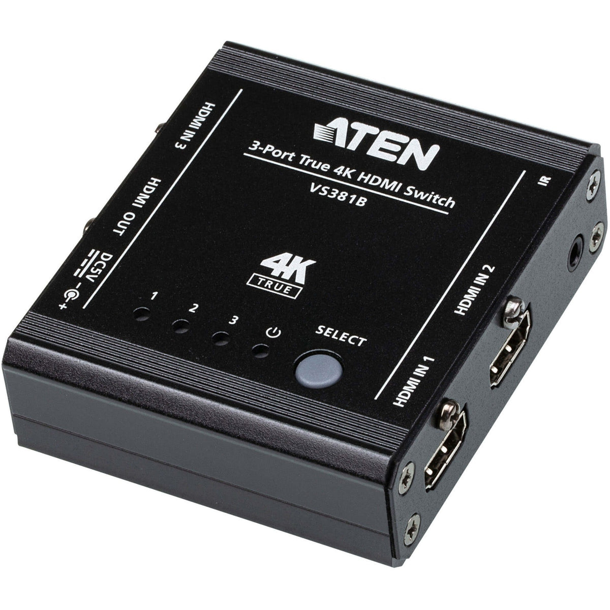 ATEN 3-Port True 4K HDMI Switch - VS381B