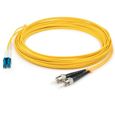 AddOn 58m LC (Male) to ST (Male) Straight Yellow OS2 Duplex Plenum Fiber Patch Cable - ADD-ST-LC-58M9SMFP