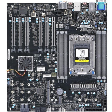 Supermicro M12SWA-TF Workstation Motherboard - AMD WRX80 Chipset - Socket SP3 - Extended ATX - MBD-M12SWA-TF-O