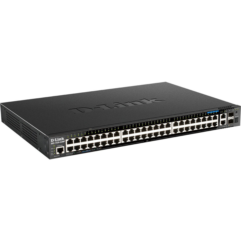 D-Link DGS-1520-52MP Layer 3 Switch - DGS-1520-52MP