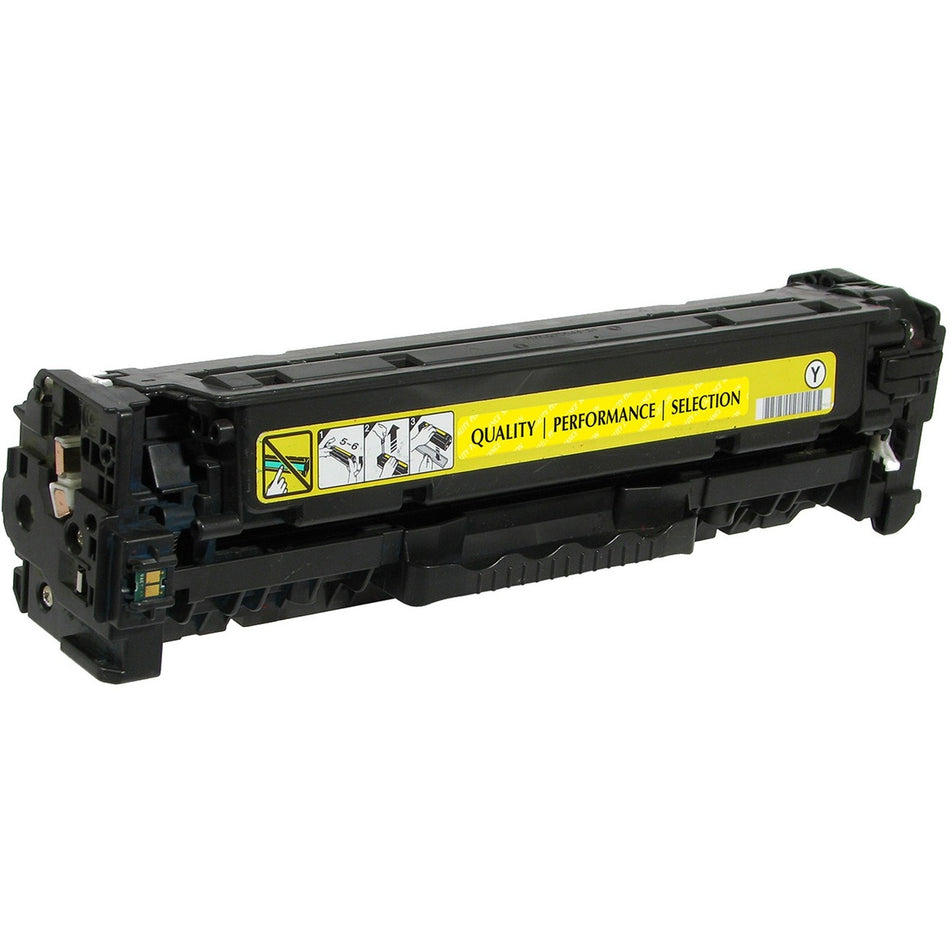 V7 V7JCE412A Remanufactured Laser Toner Cartridge - Alternative for HP (CE412A(J)) - Yellow Pack - V7JCE412A