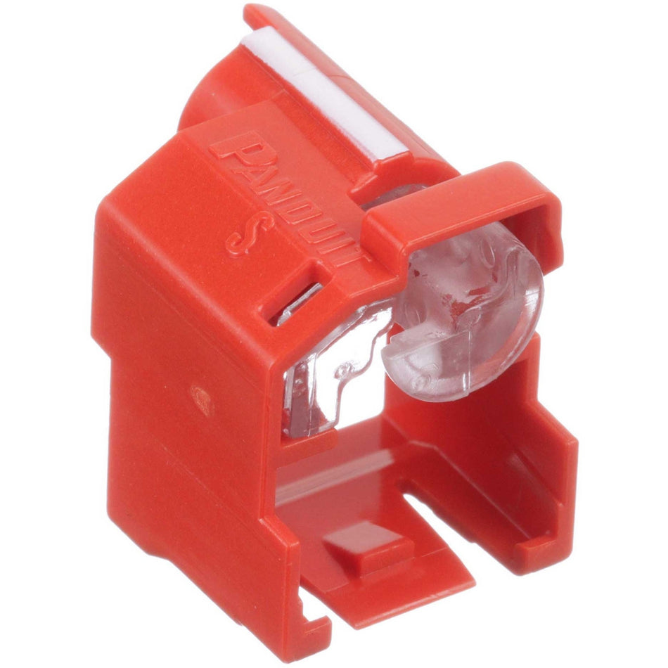 Panduit Super Recessed, Lock-In Devices, Red - PSL-DCPLSE