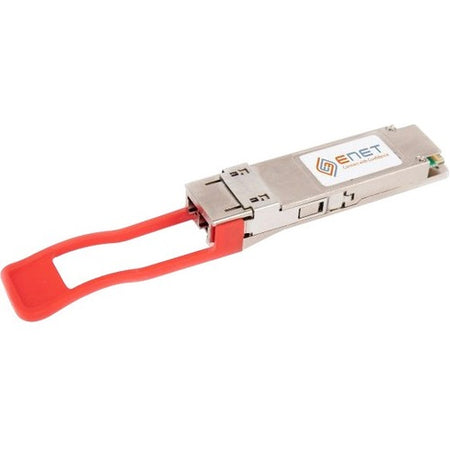 ENET Juniper QSFP-100G-4WDM40 Compatible TAA Compliant Functionally Identical 100GBASE-4WDM40 QSFP28 1295/1300/1304/1309nm 40km Single-mode Duplex LC Connector - QSFP-100G-4WDM40-ENC