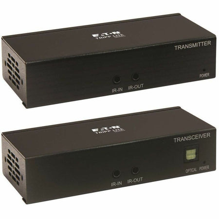 Eaton Tripp Lite Series HDMI over Cat6 Extender Kit, Transmitter and Receiver with Repeater, 4K 60Hz, 4:4:4, IR, HDR, PoC, 230 ft., TAA - B127A-111-BHTH