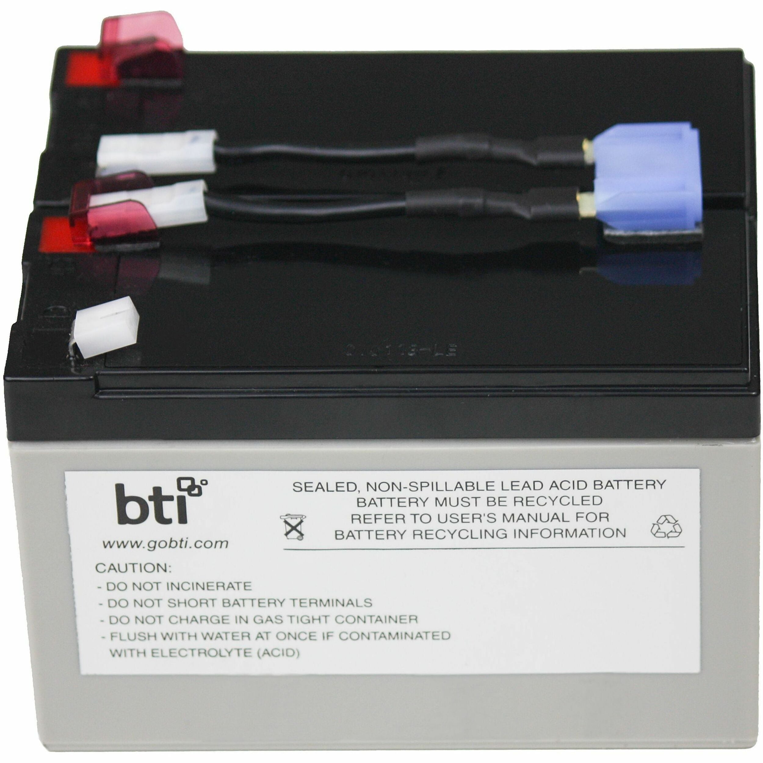 BTI APCRBC142-SLA142 SEALED LEAD ACID BATTERY FOR APC RBC 142 - 2yr Warranty - SMC1000, SMC1000-BR, SMC1000C, SMC1000I, SMC1000IC, SMC1000I-RS, SMC1000TW - APCRBC142-SLA142