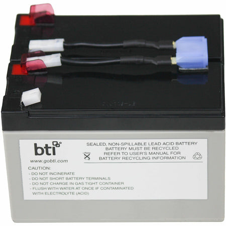 BTI APCRBC142-SLA142 SEALED LEAD ACID BATTERY FOR APC RBC 142 - 2yr Warranty - SMC1000, SMC1000-BR, SMC1000C, SMC1000I, SMC1000IC, SMC1000I-RS, SMC1000TW - APCRBC142-SLA142
