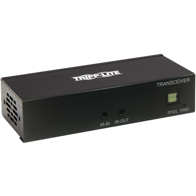 Tripp Lite by Eaton HDMI over Cat6 Receiver with Repeater, 4K 60Hz, HDR, 4:4:4, IR Transceiver, PoC, HDCP 2.2, 230 ft., TAA - B127A-110-BH