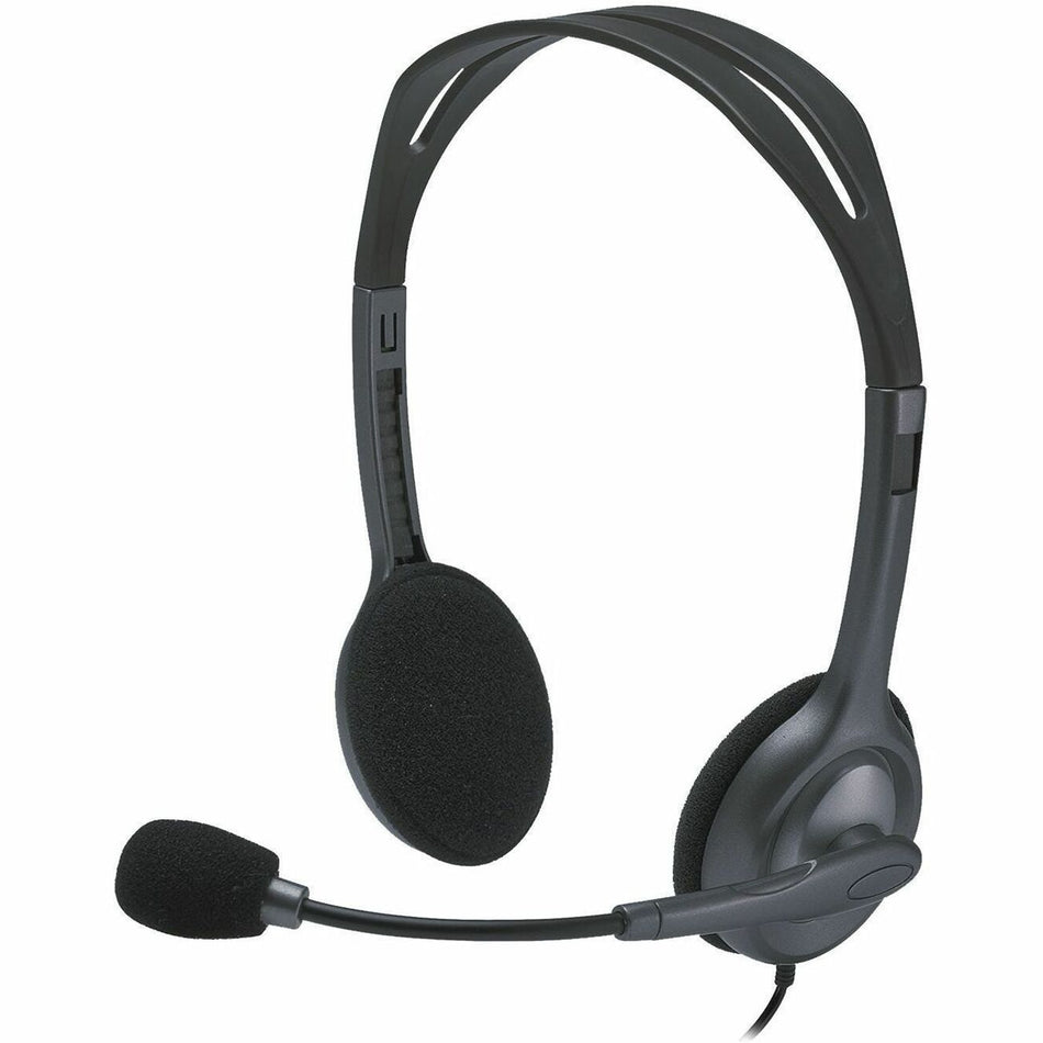 Logitech H111 Stereo Headset with 3.5 mm Audio Jack for EDU - 981-000999