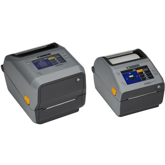 Zebra ZD621 Desktop Thermal Transfer Printer - Monochrome - Label/Receipt Print - USB - USB Host - Serial - Bluetooth - Wireless LAN - Near Field Communication (NFC) - US - With Cutter - ZD6A042-321L01EZ