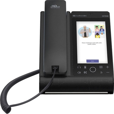 AudioCodes C470HD IP Phone - Corded - Corded - Wall Mountable - TEAMS-C470HD