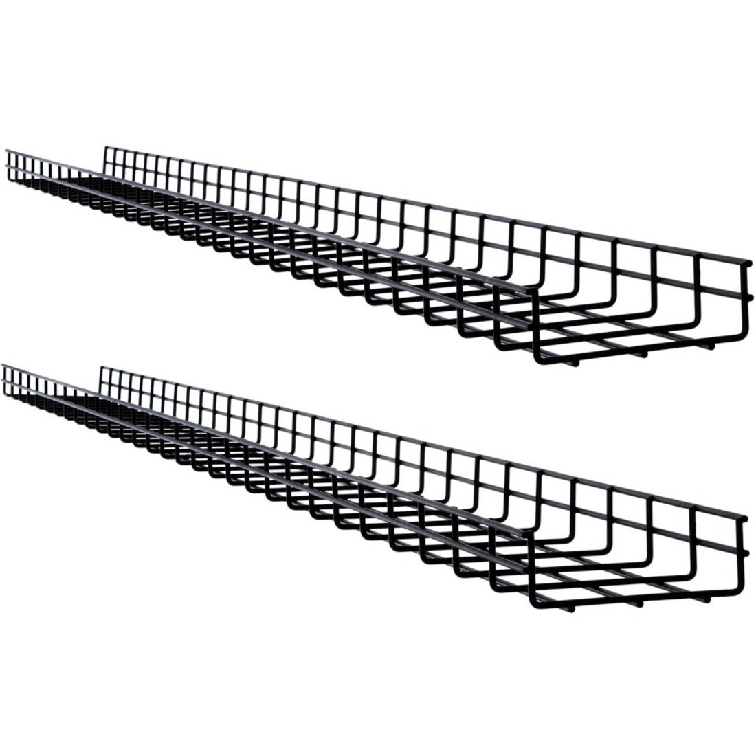 Eaton Tripp Lite Series Wire Mesh Cable Tray - 150 x 50 x 1500 mm (6 in. x 2 in. x 5 ft.), 2-Pack - SRWB6210X2STR