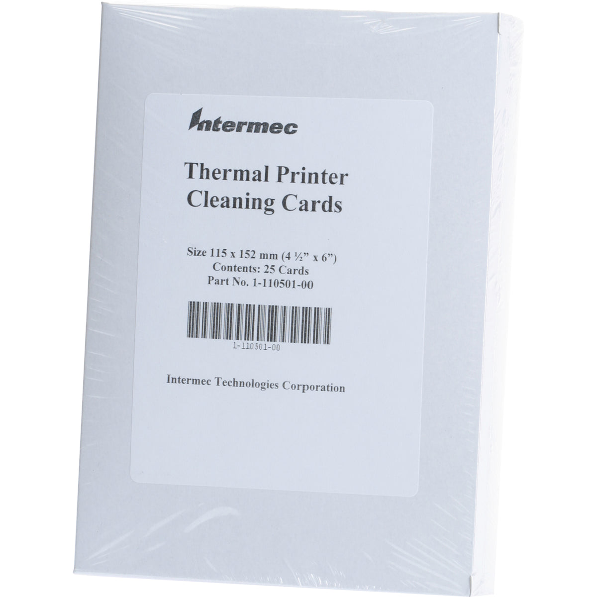 Intermec Cleaning Card - 1-110501-00