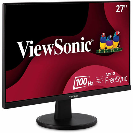 ViewSonic VA2747-MH 27 Inch Full HD 1080p Monitor with Ultra-Thin Bezel, AMD FreeSync, 100Hz, Eye Care, and HDMI, VGA Inputs for Home and Office - VA2747-MH