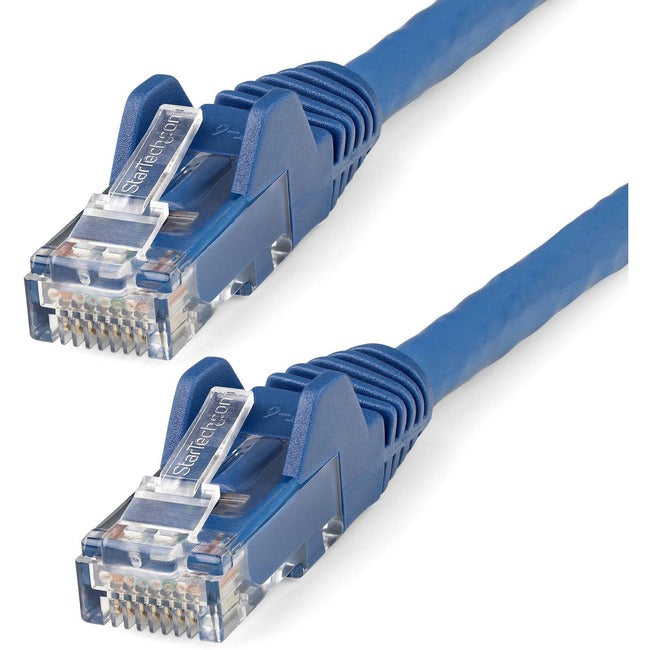 StarTech.com 3m(10ft) CAT6 Ethernet Cable, LSZH (Low Smoke Zero Halogen) 10 GbE Snagless 100W PoE UTP RJ45 Blue Network Patch Cord, ETL - N6LPATCH10BL