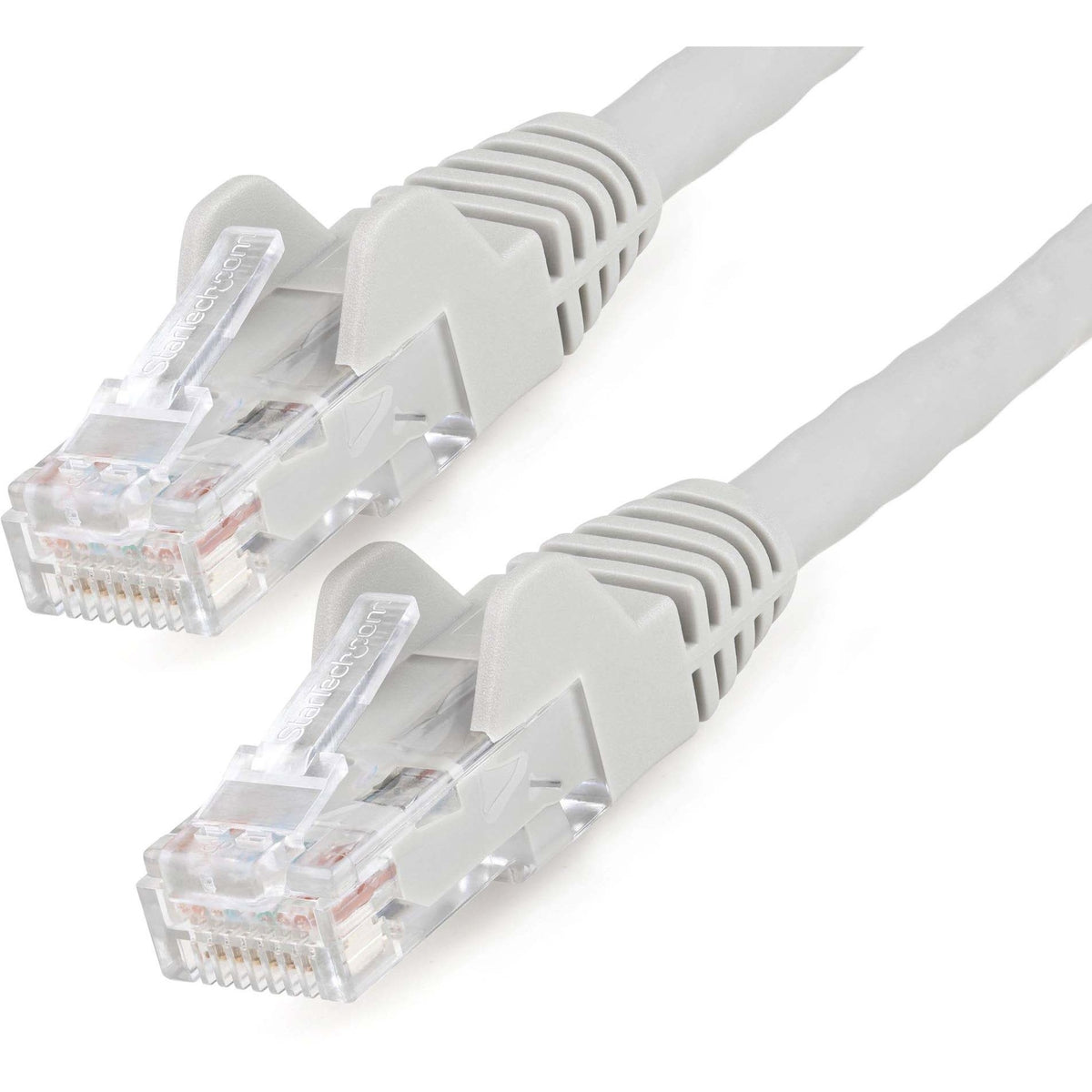 StarTech.com 3m(10ft) CAT6 Ethernet Cable, LSZH (Low Smoke Zero Halogen) 10 GbE Snagless 100W PoE UTP RJ45 Gray Network Patch Cord, ETL - N6LPATCH10GR