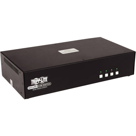 Tripp Lite by Eaton Secure KVM Switch 4-Port Dual-Monitor Secure KVM Switch HDMI 4K NIAP PP3.0 Audio CAC TAA - B002A-UH2AC4