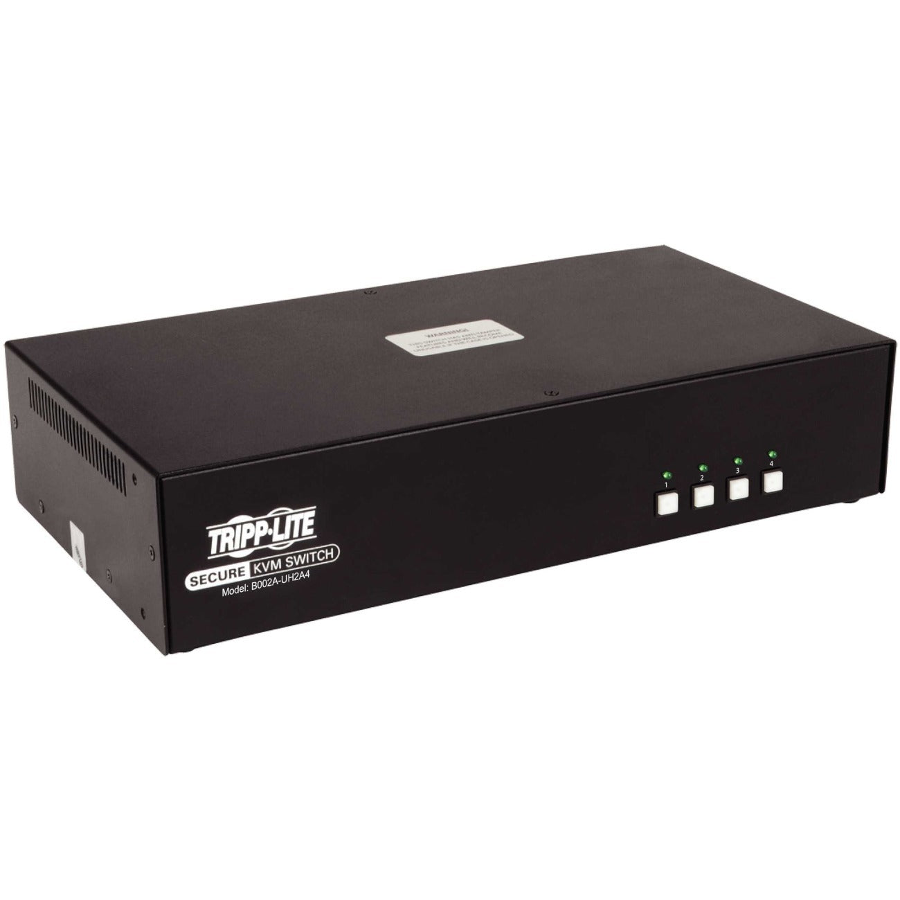 Tripp Lite by Eaton Secure KVM Switch 4-Port Dual-Monitor Secure KVM Switch HDMI 4K NIAP PP3.0 Audio TAA - B002A-UH2A4