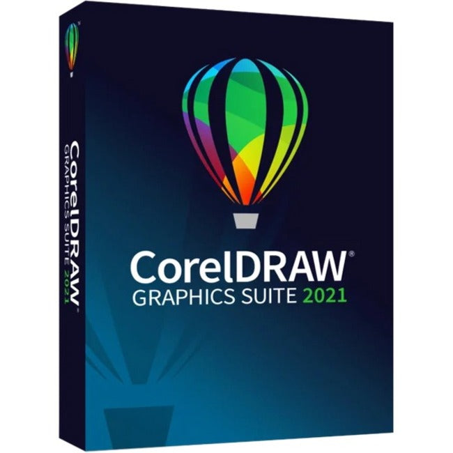 Corel CorelDRAW Graphics Suite 2021 - Box Pack - 1 License - CDGS2021EFDP